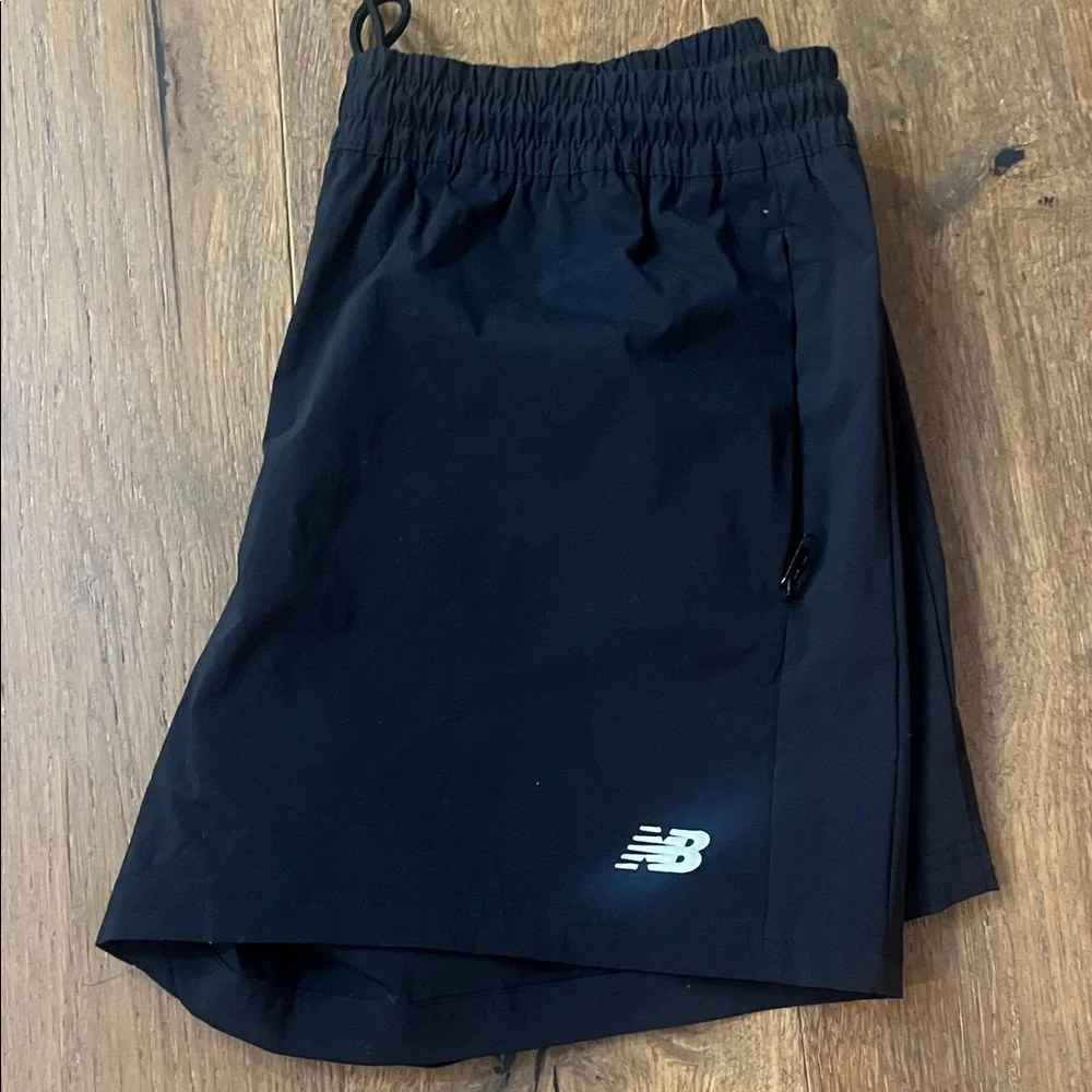 New Balance Black Performance Running Shorts Men’s Brand New !!! - Picture 5 of 6